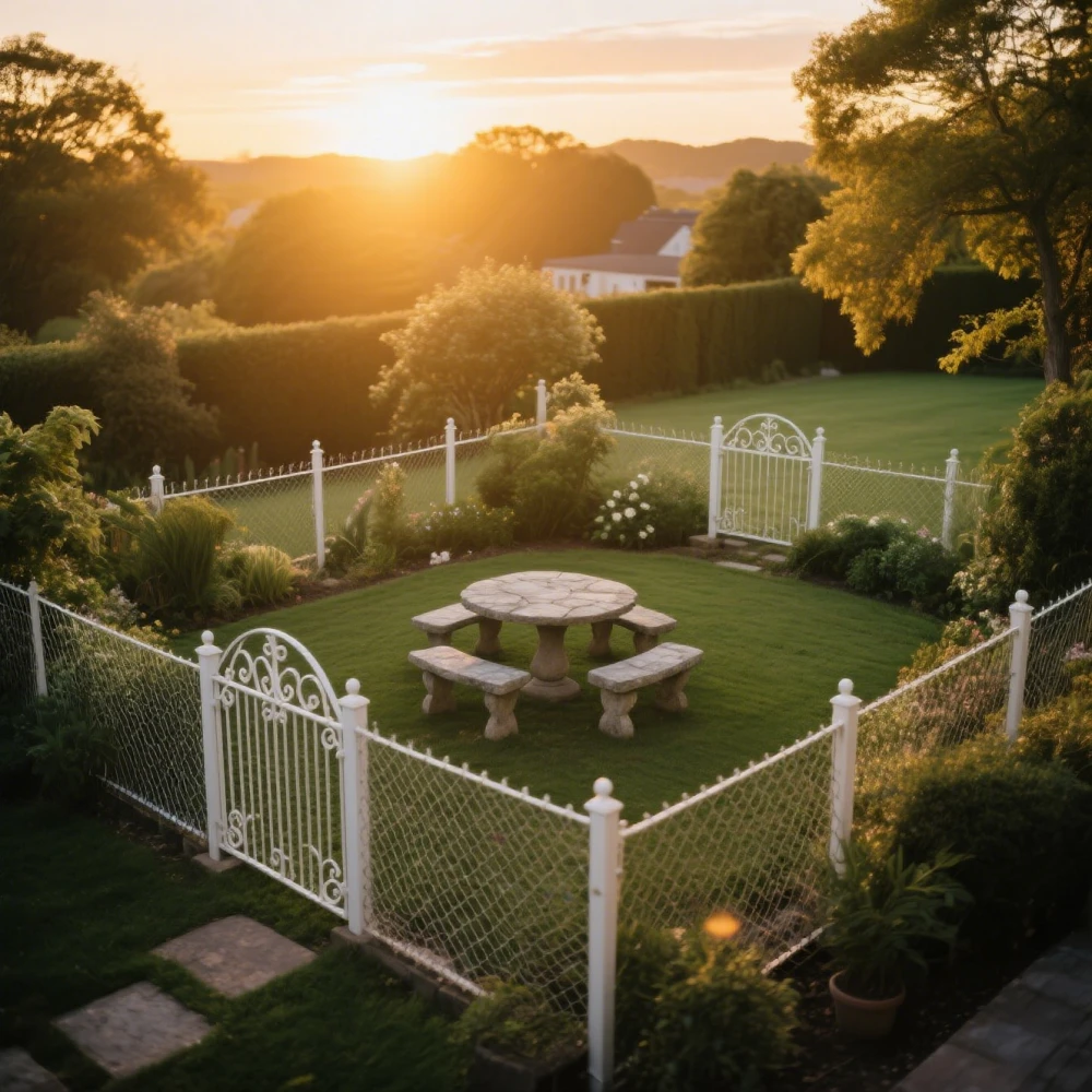 Residential Garden Fence